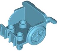 LEGO part Duplo Utensil Wheelchair (94901)