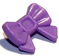 LEGO part Friends Accessories Hair Decoration, Bow with Pin 93080j