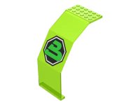 LEGO part Panel 10 x 6 x 11 with Blacktron II Logo Pattern 2408p01