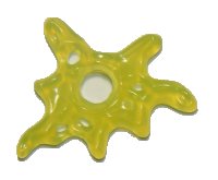 LEGO part Slime, Splat with Hole 65726d
