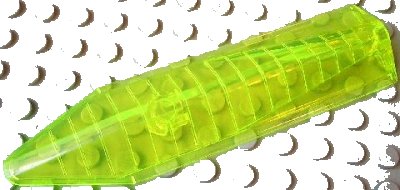 LEGO onderdeel Electric, Light & Sound 4 x 20 x 5 Insectoid Stinger, Reflector (x239reflector)