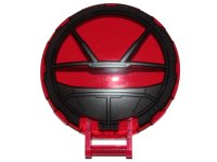 LEGO part Dish 6 x 6 Inverted with Bar Handle with SW Sith TIE Fighter Cockpit Pattern 18675pb19