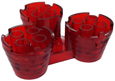 LEGO part Electric, Light & Sound Rocket Engine, Nozzles (30354)
