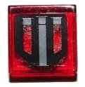 LEGO part Tile 1 x 1 with SW Sensors Pattern (Sticker) - Set 7957 3070pb074