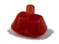 LEGO onderdeel Rock Faceted with Small Pin (Infinity Stone) 36451a