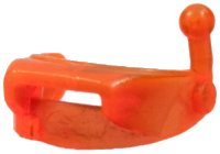 LEGO part Minifigure, Visor with Horizontal Slit and Antenna x42