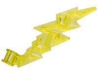 LEGO part Wave Angular Lightning Bolt with Axle Hole 2149