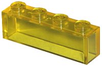 LEGO onderdeel Steen 1 x 4 zonder Onderbuizen 3066