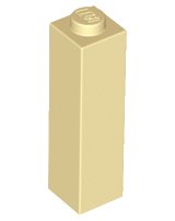 LEGO onderdeel Steen 1 x 1 x 3 14716