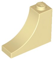 LEGO part Arche 1 x 3 x 2 Inversée (18653)