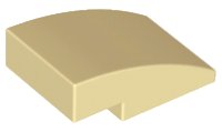 LEGO onderdeel Schuin, Gebogen 3 x 2 24309