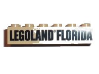 LEGO part Brick 2 x 6 with Black LEGOLAND FLORIDA Pattern 2456pb007