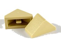 LEGO part Pente 45° 2 x 1 Double avec Barre Interne 3044b