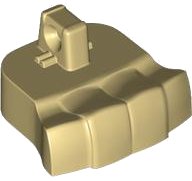 LEGO part Foot Large Minifigure with 1 Hinge Finger On Top (3560)