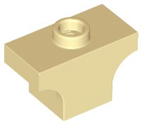 LEGO part Arch 1 x 2 Jumper (38583)