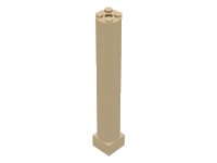 LEGO part Support 2 x 2 x 11 Solid Pillar 6168c01