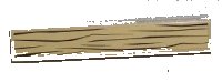 LEGO part Tile 1 x 6 with Wood Grain Pattern (Sticker) - Sets 60003 / 60009 6636pb069
