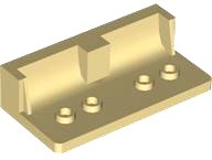 LEGO part Vehicle, Seat Double with 4 Open Studs 7178