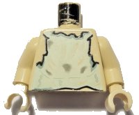 LEGO onderdeel Torso Harry Potter Dobby Pattern / Tan Arms / Tan Hands 973pb0094c01