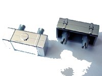 LEGO part Vehicle, Gas Tank 2 x 4 with Two Pins 45408