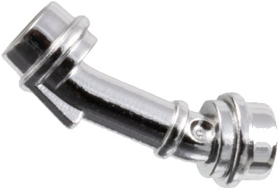 LEGO onderdeel Minifigure, Weapon Lightsaber Hilt Angled (x156)