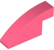 LEGO part Slope, Curved 4 x 1 x 1 2/3 3573