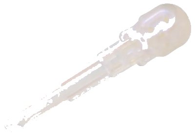 LEGO onderdeel Projectile Arrow, Solid Shaft with 4 Notches and Round End (70694)