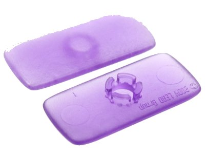LEGO part Clikits, Icon Rectangle 3L with Pin (51035)