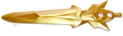 LEGO part Large Figure Weapon, Sword Sir Danju with Axle (50624)