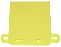 LEGO part Cloth Tent, Peaked with Round Peg Extensions 106341