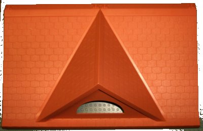 LEGO part Scala Roof Large with Window (33034)