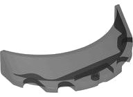 LEGO part Windscreen 3 x 6 x 1 Curved 62360