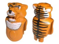 LEGO part Creature Head and Torso - Tiger with Tygurah Pattern x254px1