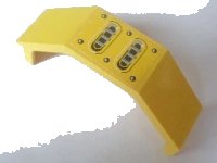 LEGO part Panel 3 x 2 x 6 with 6 Dots and 2 Vent Openings Pattern (Sticker) - Sets 8250 / 8299 2466pb01