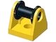 LEGO part String Reel 2 x 2 Holder with Black Drum (2584 / 2585) 2584c001