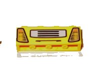 LEGO onderdeel Brick 1 x 4 with Truck Headlights and Grille Pattern (4 Juniors) 3010pb046