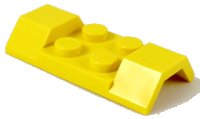 LEGO part Vehicle, Mudguard 2 x 4 with Arch Smooth 3787
