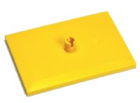 LEGO part Train Bogie Plate (Tile, Modified 6 x 4 with 5mm Pin) 4025