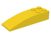 LEGO onderdeel Slope, Curved 6 x 2 44126