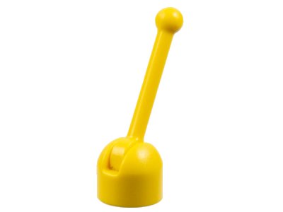 LEGO onderdeel Antenna Small Base with Yellow Lever (4592 / 4593) (4592c01)