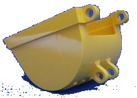 LEGO part Technic Digger Bucket 8 x 6 4700