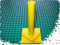 LEGO part Fabuland Merry-Go-Round Turntable with Yellow Column 4842c01