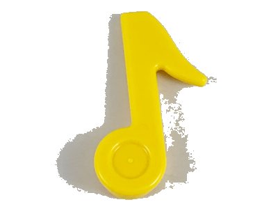 LEGO onderdeel Minifigure, Utensil Trolls Eighth Note (Quaver) (65468c)