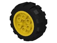 LEGO part Wheel 20 x 30 Balloon Medium, with Black Tire 20 x 30 Balloon Medium (6582 / 6581) 6582c01