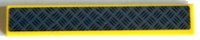 LEGO part Tile 1 x 6 with Dark Bluish Gray Tread Plate Pattern (Sticker) - Set 75941 6636pb351