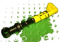 LEGO part Technic, Shock Absorber 9.5L (Extra Hard Spring) 95292c01