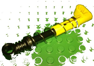 LEGO part Technic, Shock Absorber 9.5L (Extra Hard Spring) (95292c01)