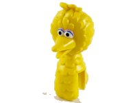 LEGO onderdeel Minifigure, Head, Modified Sesame Street Big Bird with White Eyes, Bright Pink and Blue Eyelids Pattern bb1161pb01