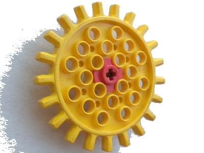 LEGO part Technic, Gear Expert Builder 21 Tooth with Axle Hole (g21)