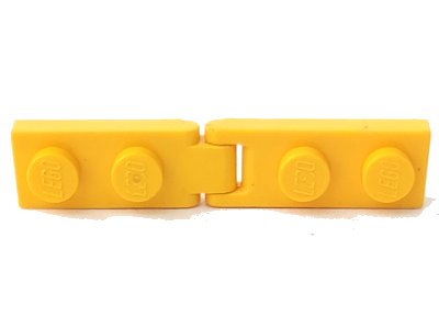 LEGO onderdeel Hinge Plate 1 x 2 with Single / Double Finger (hngpltS / hngpltD) (hngpltc01)